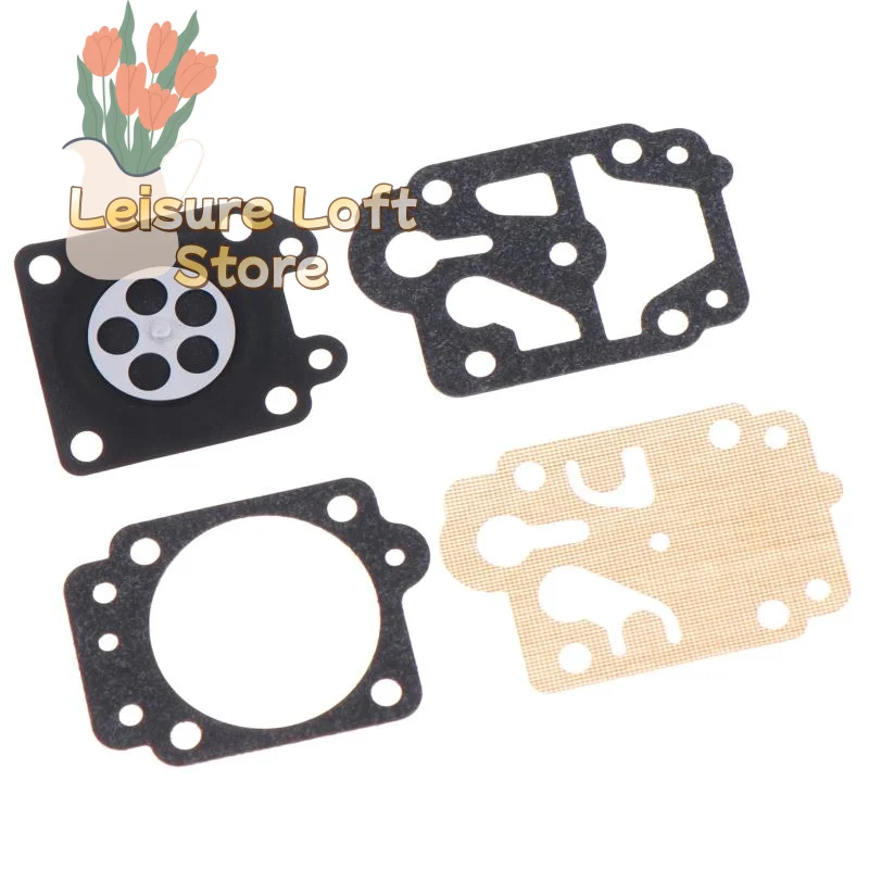 Carburetor Diaphragm Gasket Kit High Temperature Resistant for Chainsaw Trimmer Small Outdoor Power Engine Repair