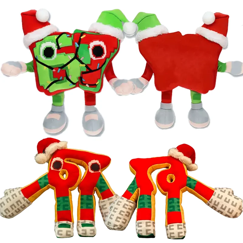 25 cm Steal A Brainrot Feestelijke 67 Pluche WL Kerst 67 Pop Anime Randapparatuur Zachte 77 Pop Collectie Kamer Decoratie Kid geschenken