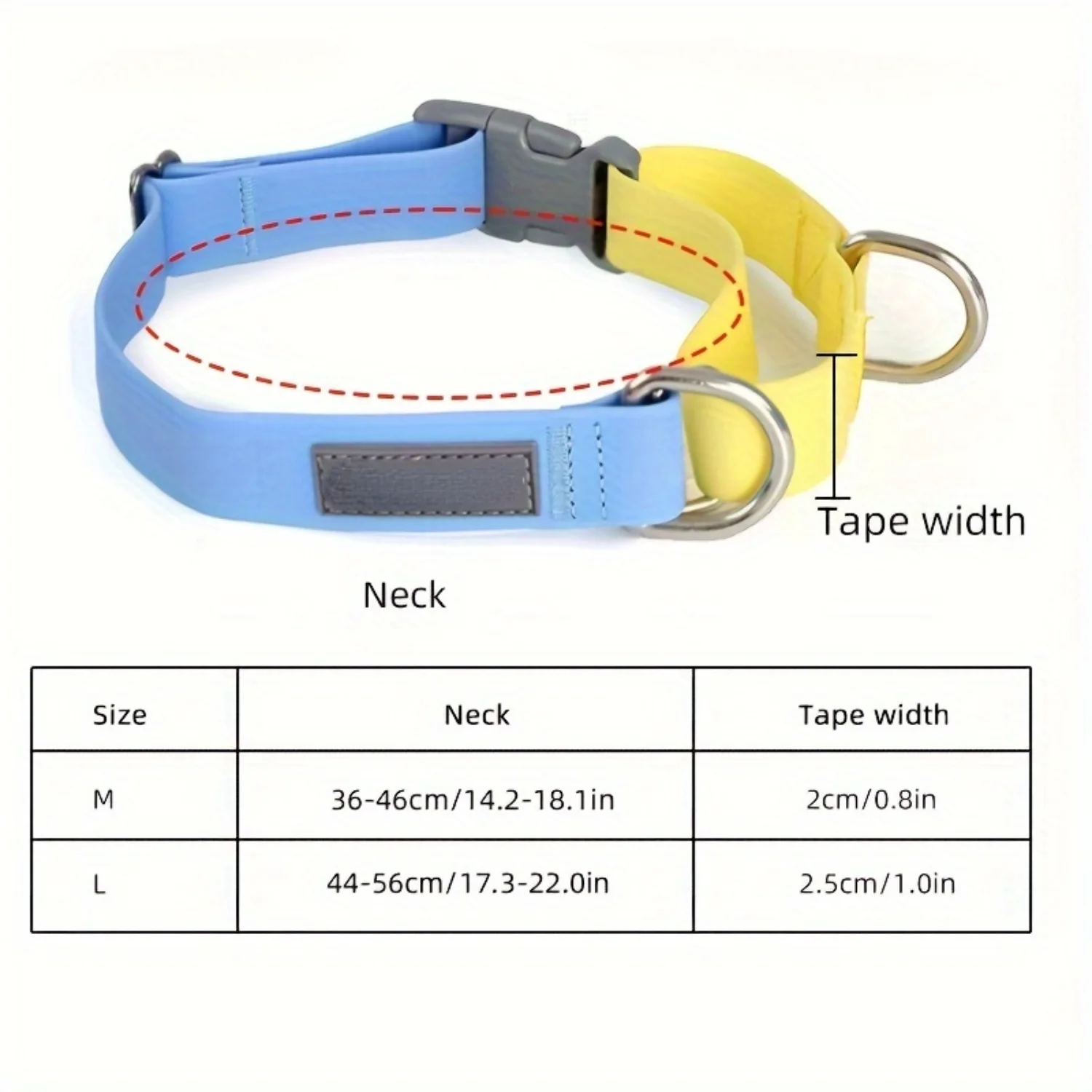 1pc PVC Pet Comfortable Soft Collar, Adjustable Dog Collar With Lesh Set Pet Accessories