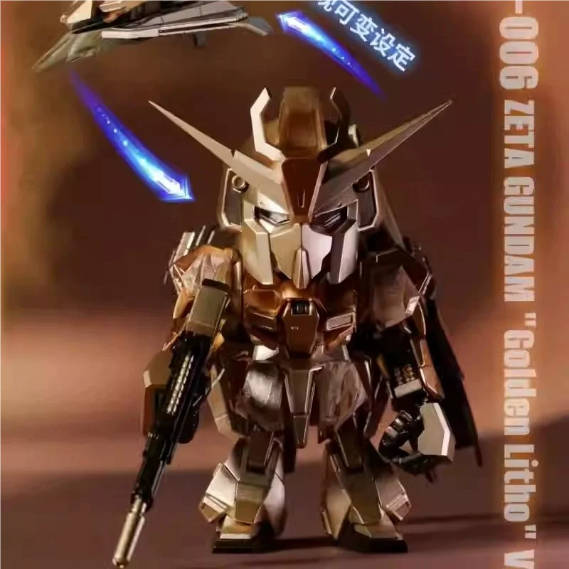 Originele Bandai QMSV Mini Z Gundam & Gundam Mk-II Serie Z Gundam Model Blind Box Speelgoed Collectible Trendy Mystery Box Geschenken