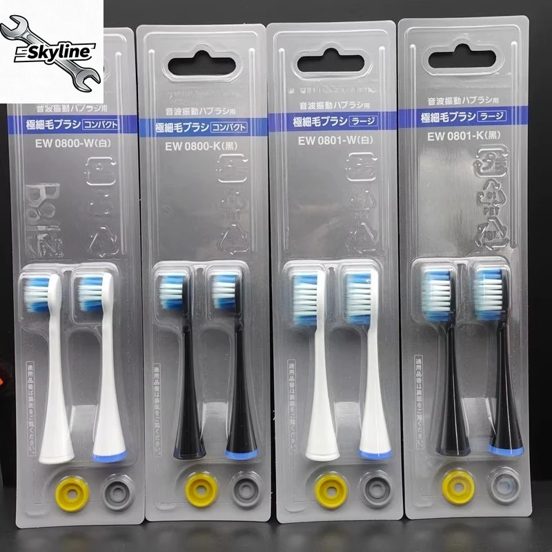 Fit EW0800 CDP33 DE45 Series Soft Gentle Bristle Electric Toothbrush Replacement Brush Head