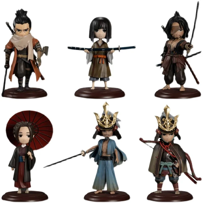 

Genuine Sekiro Shadows Die Twice Garage Kit Anime Figure Wolf Emma Sekiro Action Toys for Boys Collectible Model Ornaments