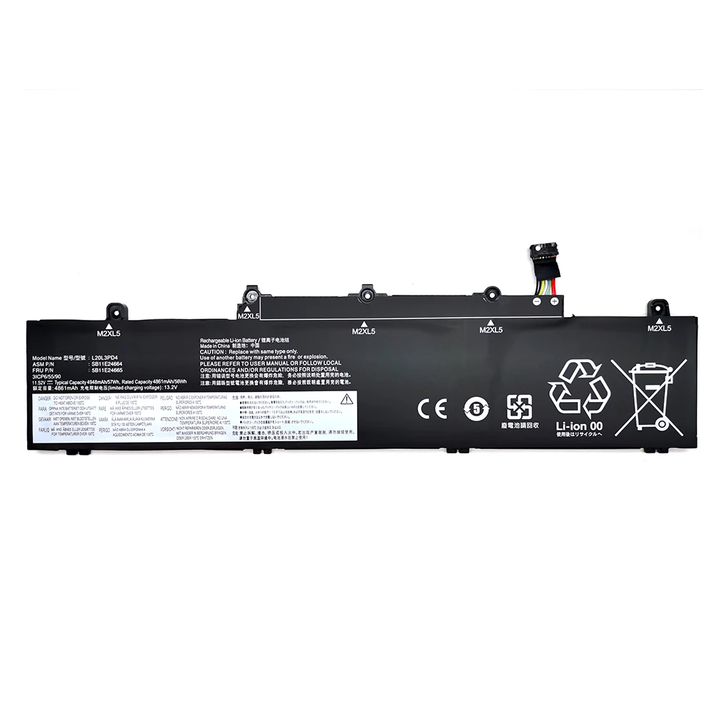 7XINbox L20L3PD4 11.52V 57Wh L19C3PD5 L19M3PD5 Laptop Battery For Lenovo For ThinkPad E14 Gen2 Gen3 E15 Gen2 Gen3 2021 Series