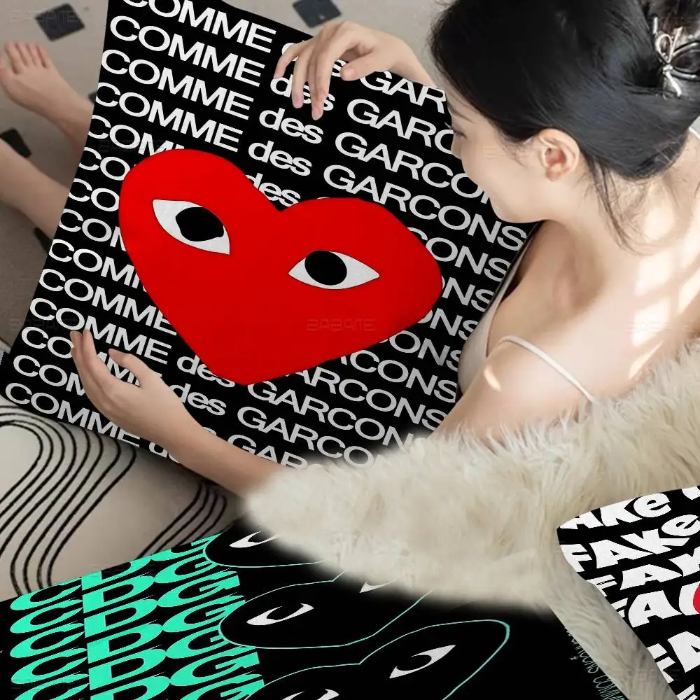 

Роскошная декоративная наволочка с красным сердцем C-CDG Love Lucky Dragon, чехол для диванной подушки, украшение для дома, подарок для детей