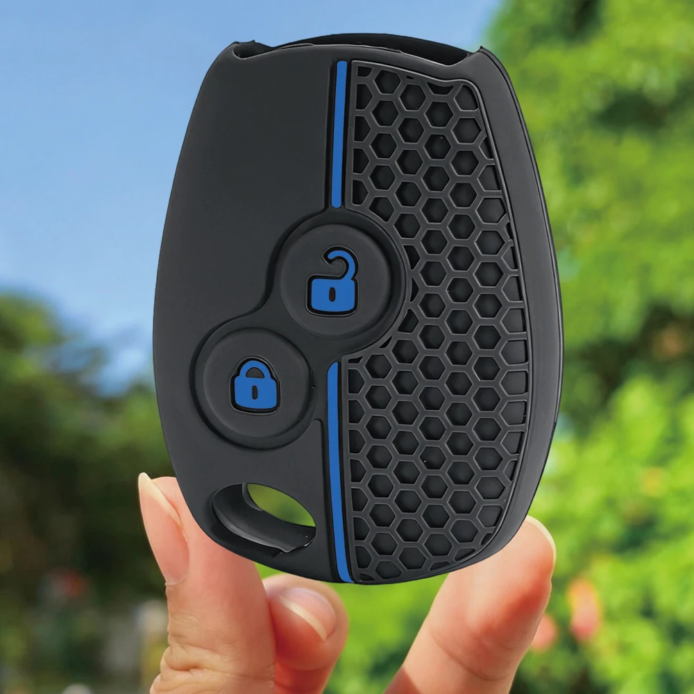 silicone car key case for renault trafic clio Duster Logan dacia sandero for Nissan terrano Almera