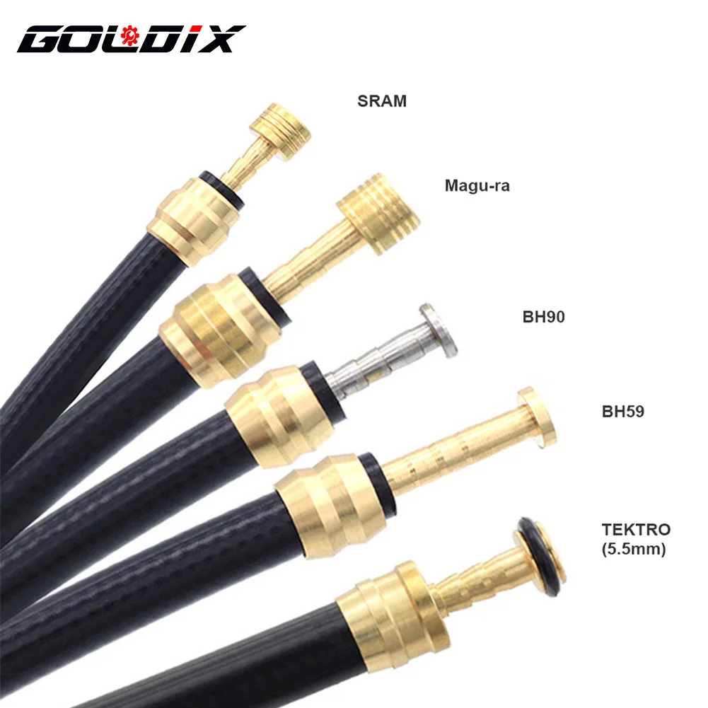 GOLDIX Bicycle Hydraulic Disc Brake Oil Pin Needle Olive Connect Insert for BH90 BH59 SRAM MAGURA Brake Oil Pipe Joint 1/4/10Pcs