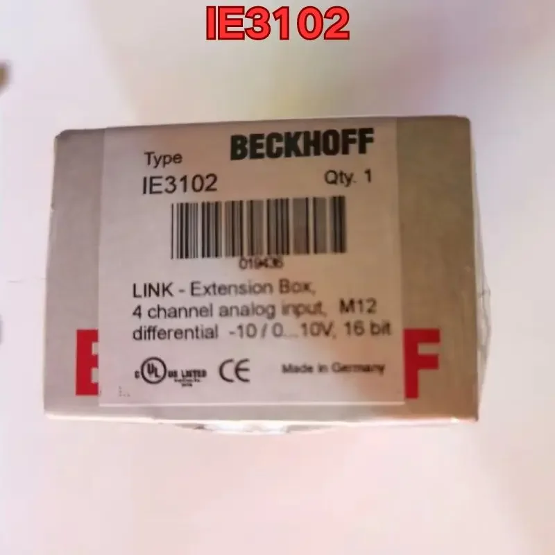 

New Beckhoff module IE3102