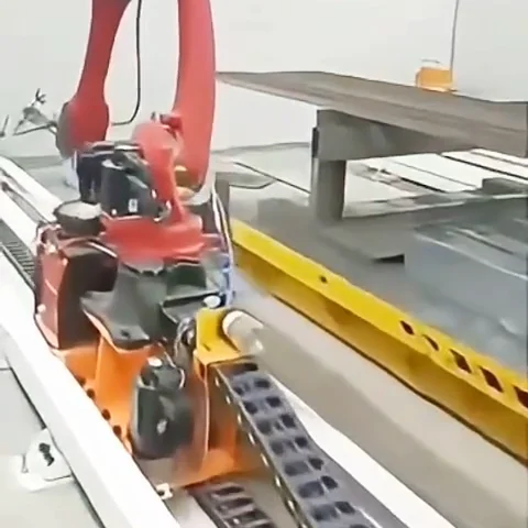 BRTIRUS2110A 6-axis Robotic Arm-Welding Painting Material Handling Robot PLC Motor IP54 Protection High Speed Accuracy 5kW Power