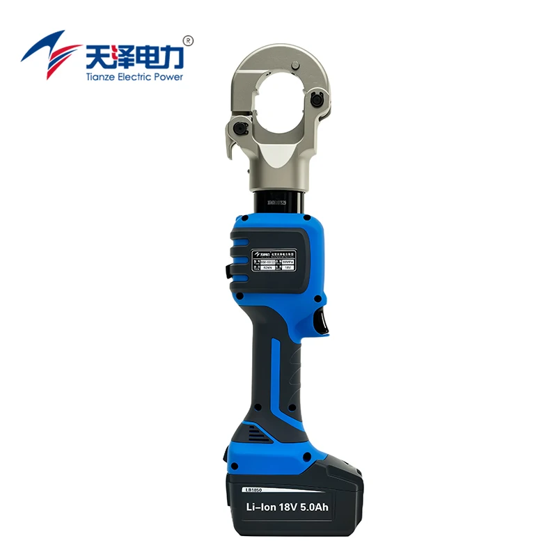 B50-60/22 Intelligent Battery Hydraulic Crimping Tool Light Cordless Copper/Aluminum Cable Lug Hex Crimper Electric Wire Tools