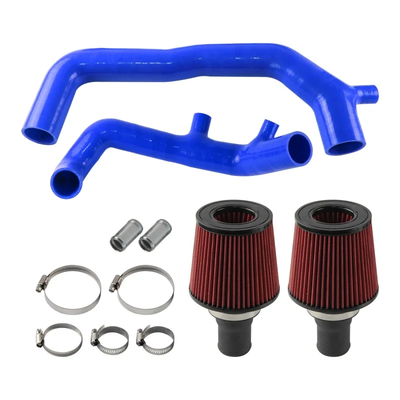 Silicone pipe High Flow Cold Air Intake twin-turbo Kit Fit BMW N54 135i 335i /xi 535i/xi Z4 E90-E93 E82-E89 E60 E61 2007-2012