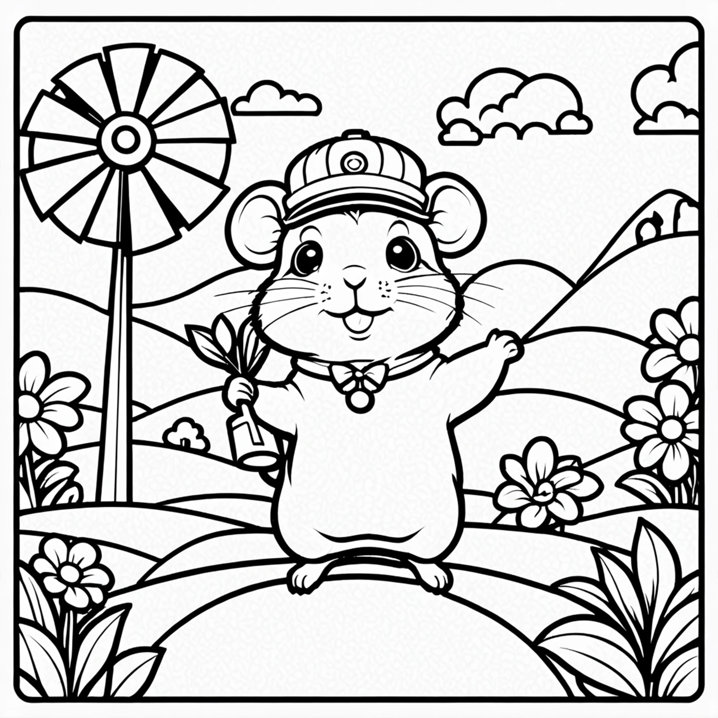 FUN TIMES Bold-easy Patterns Coloring Book for Adults Cute Drawing Book Perfect Gift for Party and Birthday