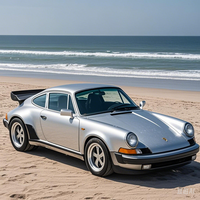 1:36 Porsche 911 Turbo 1987 Audi 1980 Classic Car Model Toy Alloy Diecast Retro Vehicle Models Pull Back Miniature Gifts
