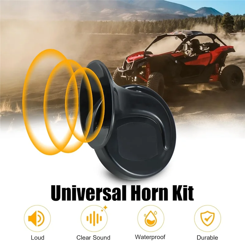 AB61-Universal UTV Turn Signal Kit With Column Turn Switch For Polaris, Pioneer, Talon, Can-Am, Kawasaki, Arctic Cat,Universal U