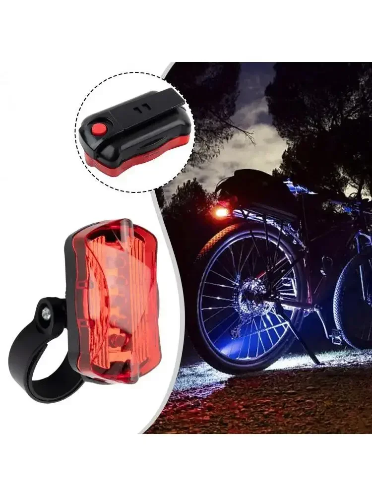 AliExpress UK TOOPRE Bike Tail Light LED Bike Front Rear Light Bicycle Mountain Riding Cycling Tail Lamp Bicycle Light 7