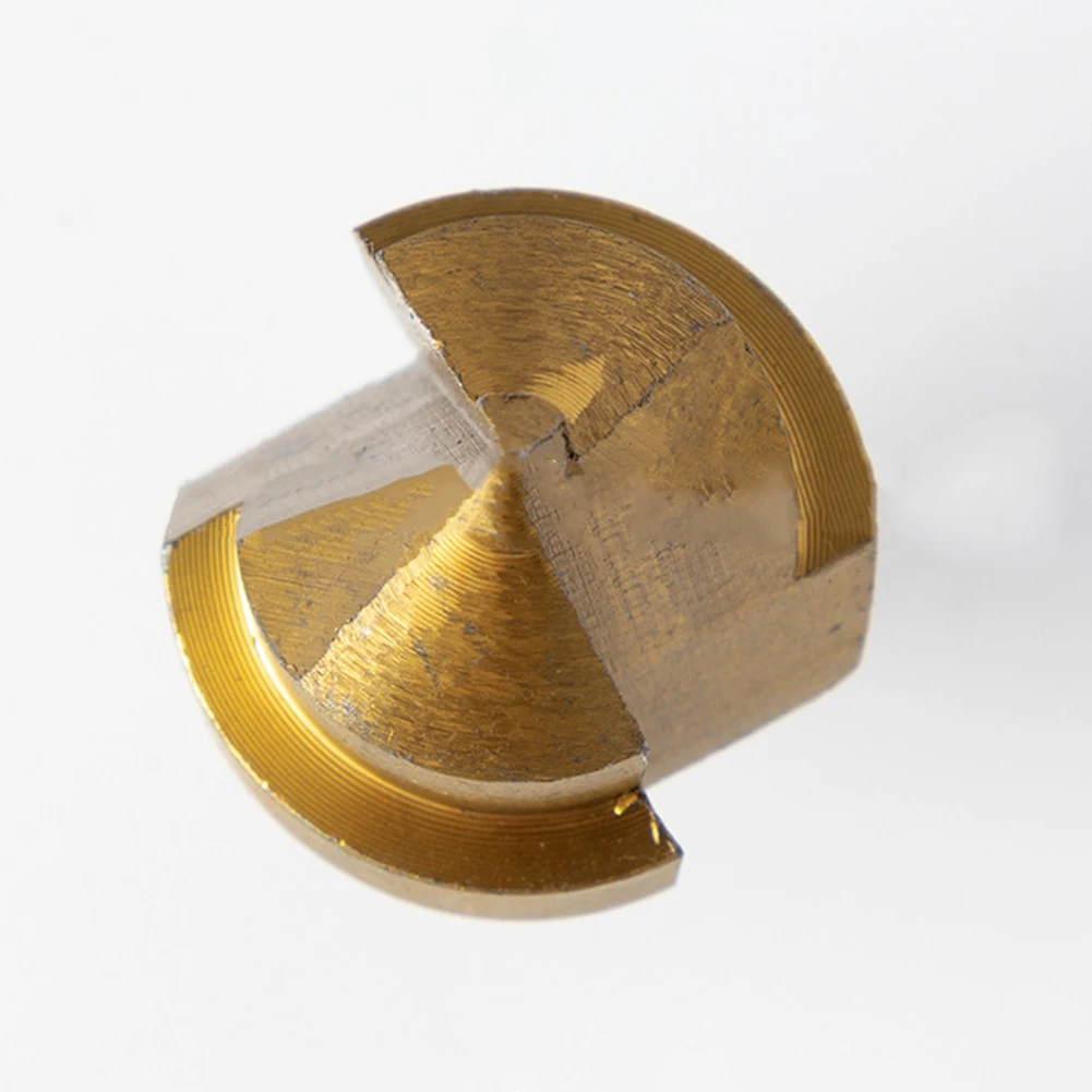 3 pz 6.35mm Punta da trapano con codolo esagonale a gradini Strumento di collegamento del tubo dell'acqua Espansione Trapano Punzone Idraulico Alesatura Riparazione
