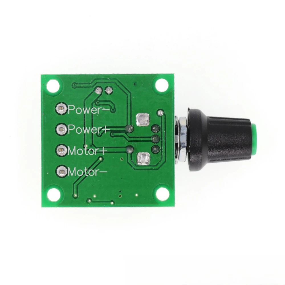 5pcs PWM DC Motor Speed Controller 18V 3V 5V 6V 12V 2A Adjustable Regulator with On Off Switch 1803BK for Arduino