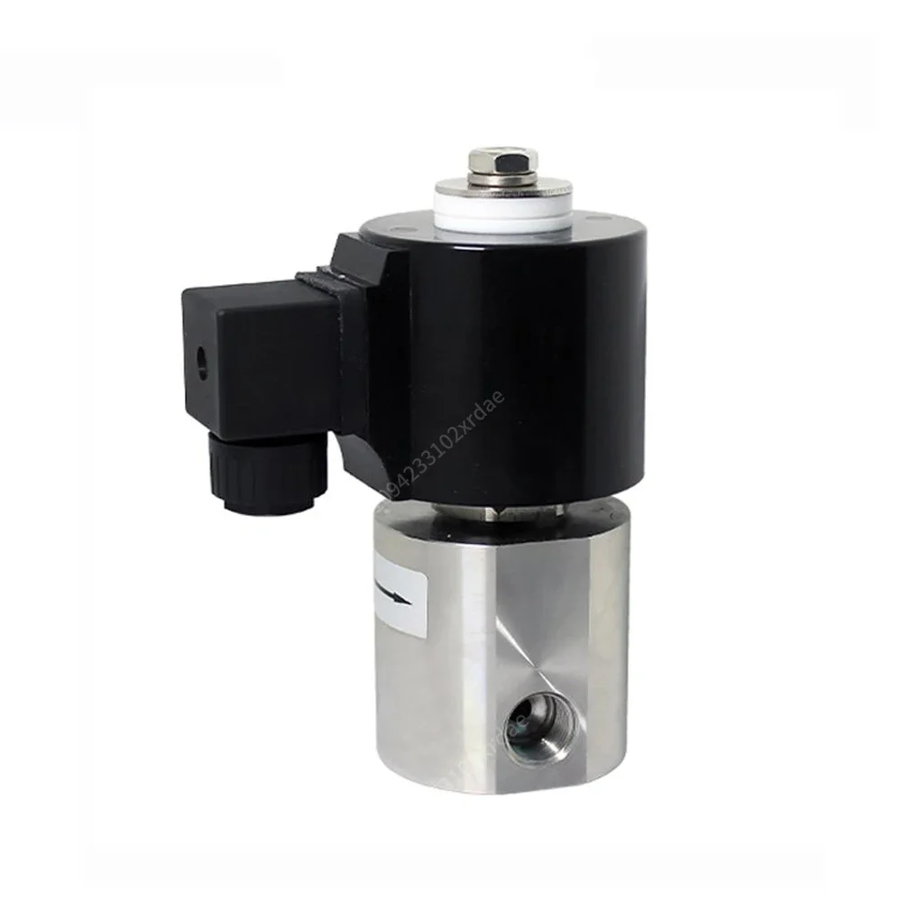 NewCOVNA Normally Closed High Pressure Water Solenoid Valve 2 Way 12V Stainless Steel Solenoid Valve