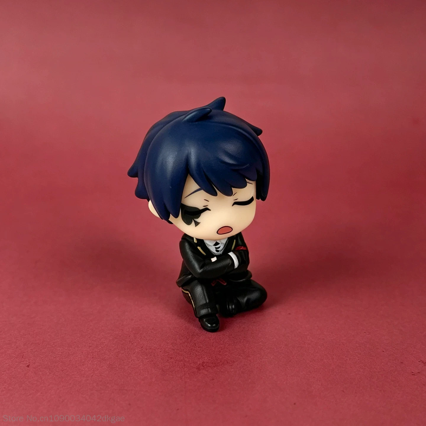 In Stock Tomy Twisted Wonderland Heartslabyul Sleepy Sitting Mini Figure Anime Gashapon Collectible Desk Decor For Adult Fans