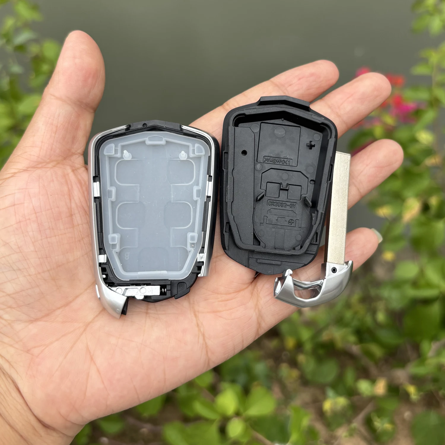 Fit for Cadillac XTS XT5 ATS-L CT6 XT4  SRX CTS ATS ESV ELR SRX4/5/6 Buttons Intelligent Remote Control Replacement Key Shell