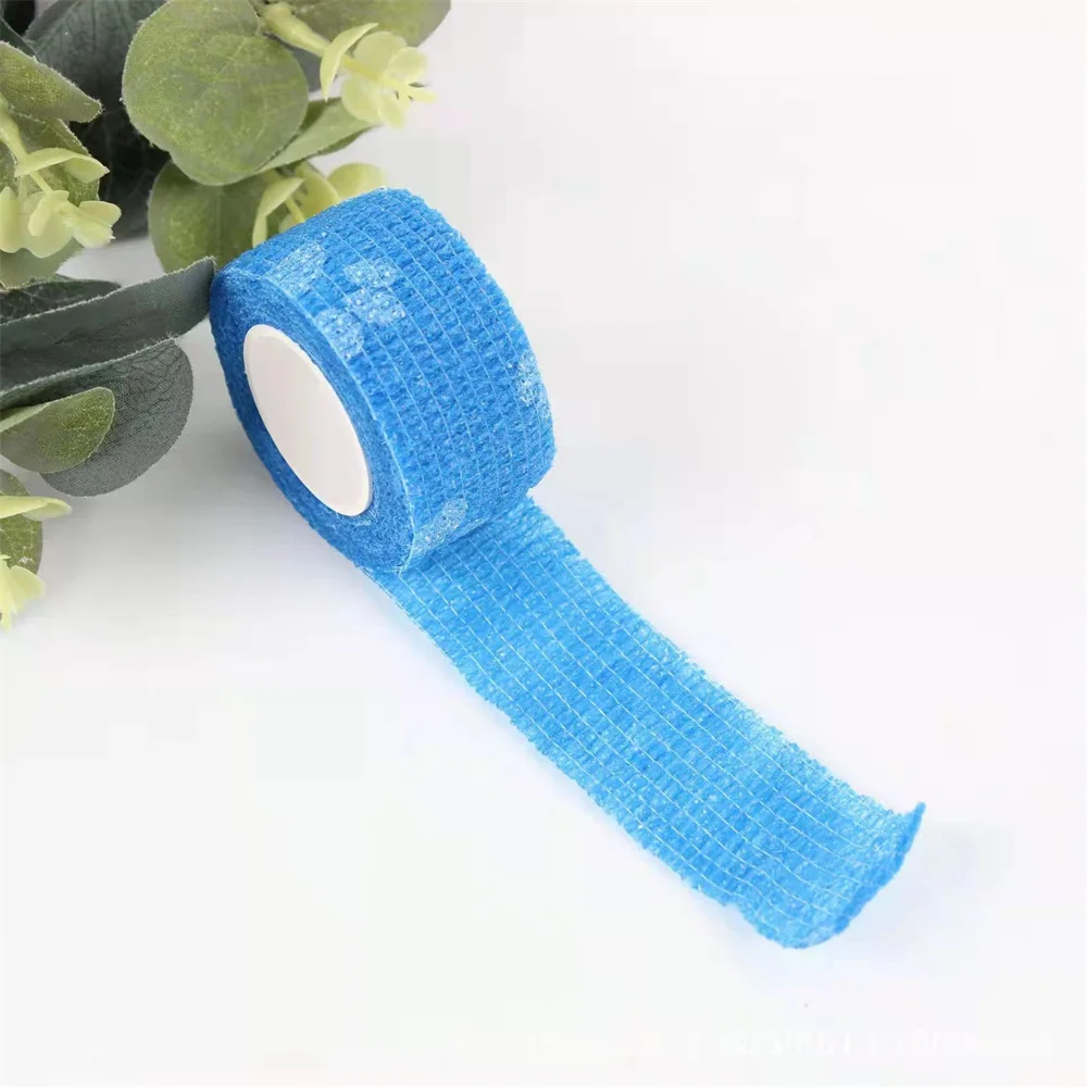 شريط مطاطي متين ذاتي اللصق ، ضمادة ملونة ، ضمادة إصبع مزخرفة ، مستلزمات الطلاب الشائعة