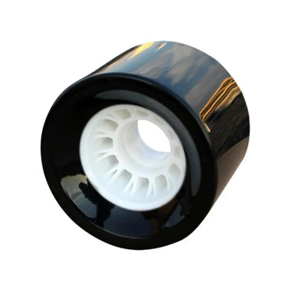 High Performance Pro Skateboard Wheels 4 Piece Set Blank PU Longboard Wheels for Skateboard Replacement