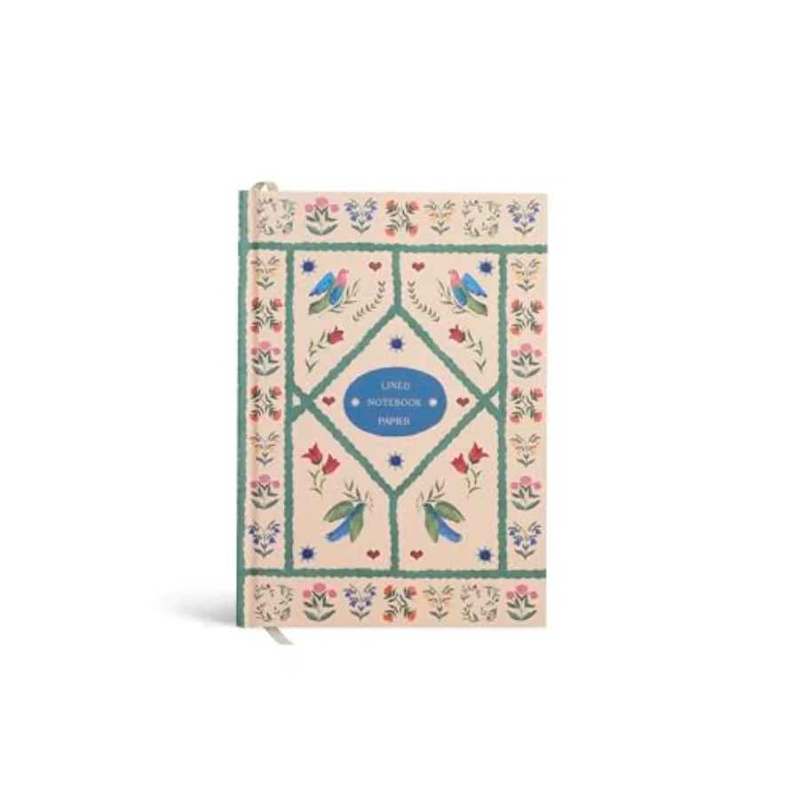 

Quilted Daydreams Notebook - Hardcover Journal Lined Pages Good for Writing and Drawing Study and Office Organizer, Sketchbook,