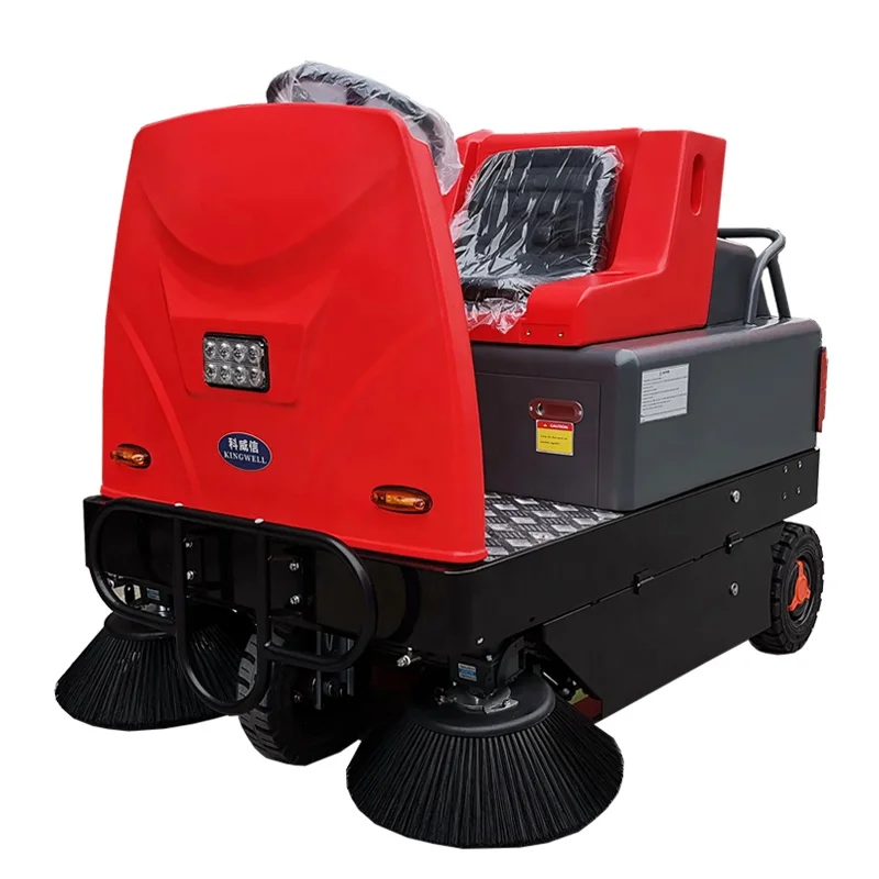 Rechargeable Electric Industrial Road Sweeper Floor Sweeper for Street School Sanitation Truck
