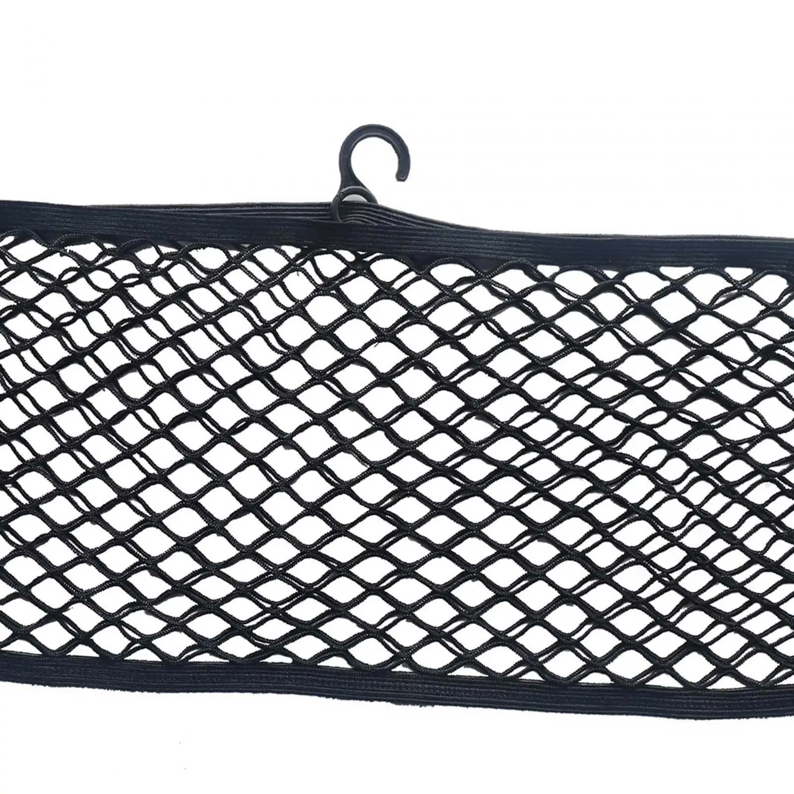 Boat Trailer Cargo Net with 5 Heavy Duty Hooks for Kayak Travel Home Moving Elastic Mesh Netting Organizer