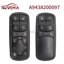 NEVOSA Mercedes Benz Actros MP1 MP2 kamyon için NEVOSA güç pencere anahtarı a94343197 A9438200097 kontrol cam kaldırıcı düğmesi