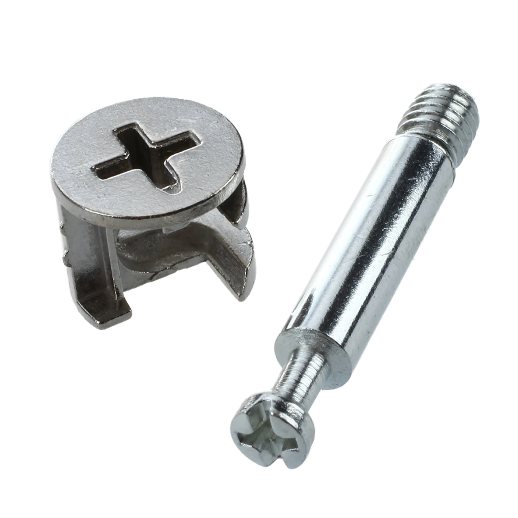 ABMI-Furniture Cam Fitting With Dowel And Pre-Inserted Nut (Set Of 20),