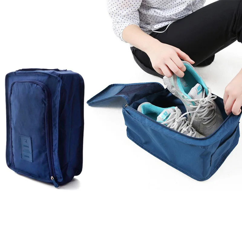 Reise aufbewahrung tragbare Sneaker-Tasche Tasche wasserdichte atmungsaktive Einzelschuh-Aufbewahrung tasche faltbare tragbare kleine Schuh tasche 6 Farben