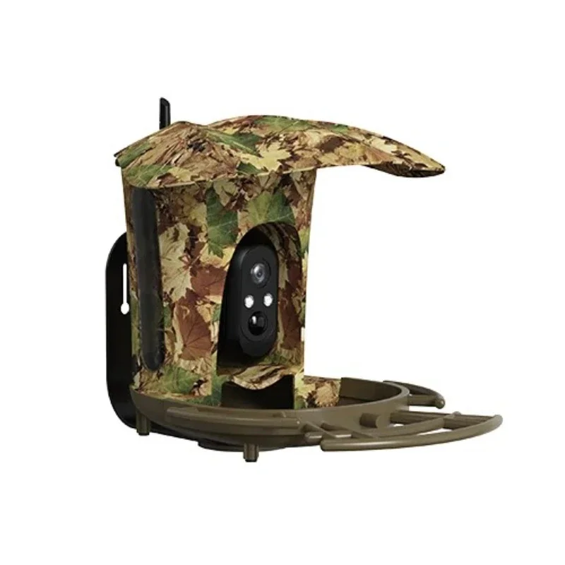 

Automatic bird feeder with WiFi camera AI technology for bird watching and feeding