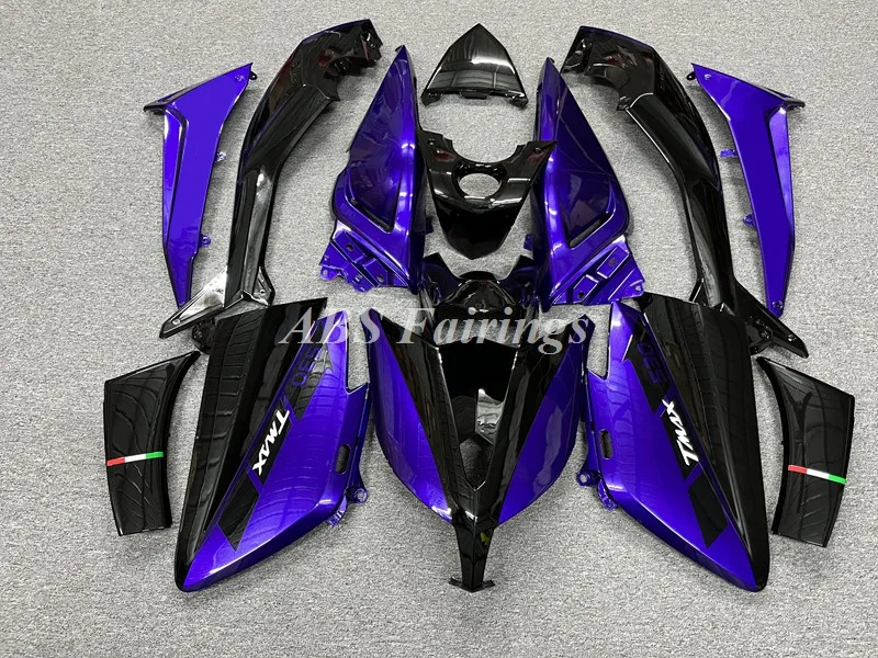 New ABS Motorcycle Fairings Kit Fit For YAMAHA T-max 530 2012 2013 2014 12 13 14 Bodywork Set Custom Purple Black Glossy