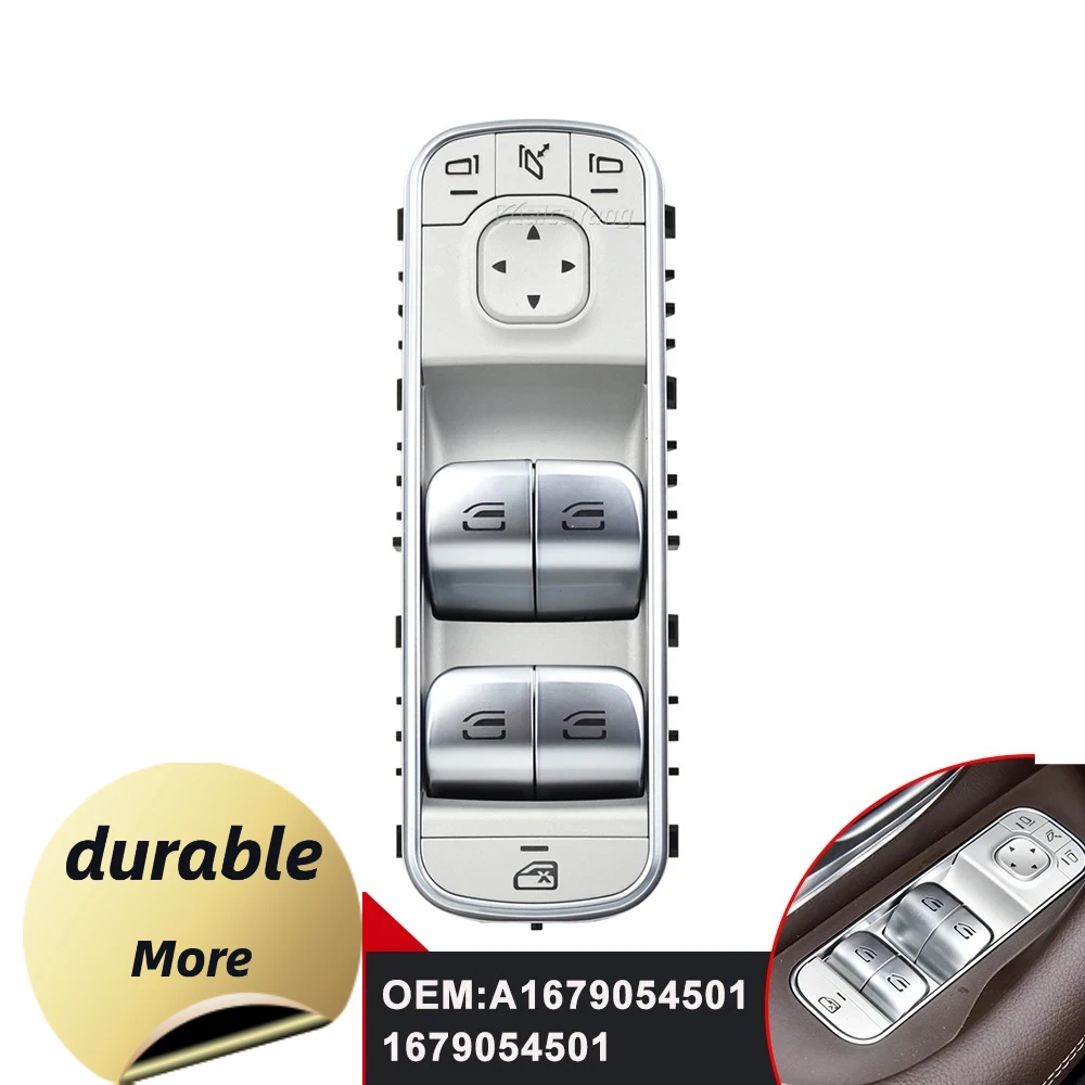 1679054501 A1679054501 For Mercedes Benz GLS GLE W167 Power Lifter Window Switch Electric Window Switch 2019 2020 2021