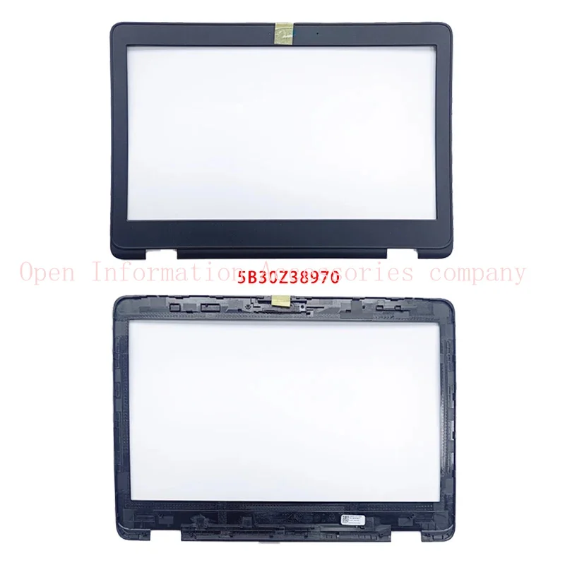 New For Lenovo 100E Chromebook Gen 4;Replacemen Laptop Accessories Lcd Back Cover/Keyboard/Bottom/Hinges With LOGO 5CB1J18161