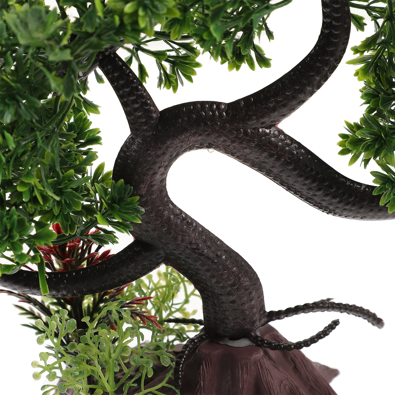 

Plastic Simulation Tree Aquarium Decor Fish Tank Ornament Realistic Texture Add Comfortable Living Environment