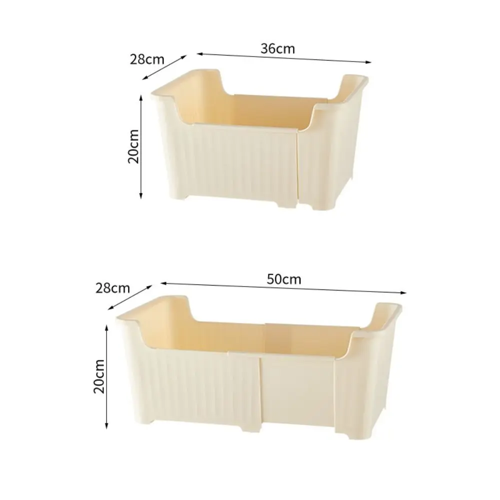 Retractable Book Case Space-saving Large Capacity Stationery Bag Storage Box Wheel Grocery Storage Holder Schoolbag Organizer