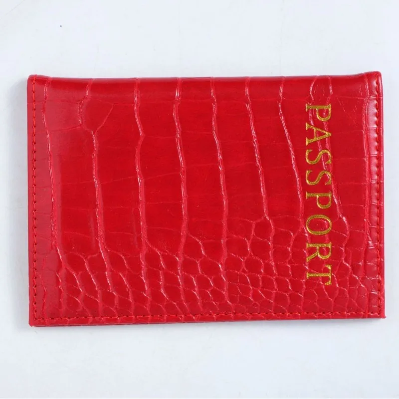 

Women Men Black Business Passport Covers Holder PU Leather Waterproof Credit Card Protector Passport Protection Bag