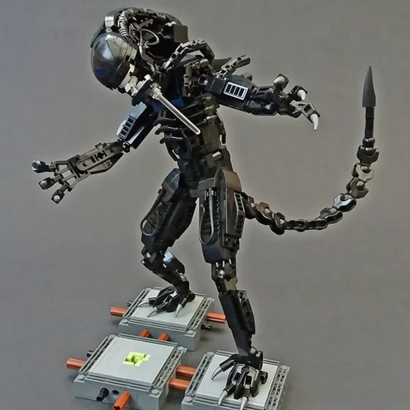 600 Stück Filmreihe Raum Prometheus Aliens Xeno morph Mecha Modell Bausteine Ziegel Spielzeug Kind Geschenk