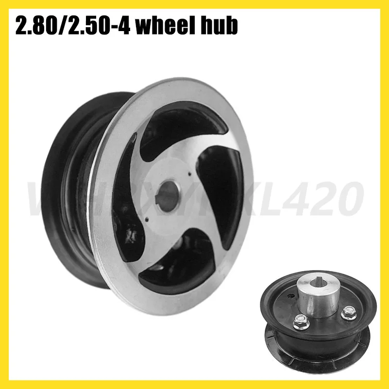 

17MM 19MM 4 Inch Hub For MiNi Moto,ATV&Go Kart Electric Scooter 2.80/2.50-4 2.50-4 Aluminium Alloy Wheel Rim