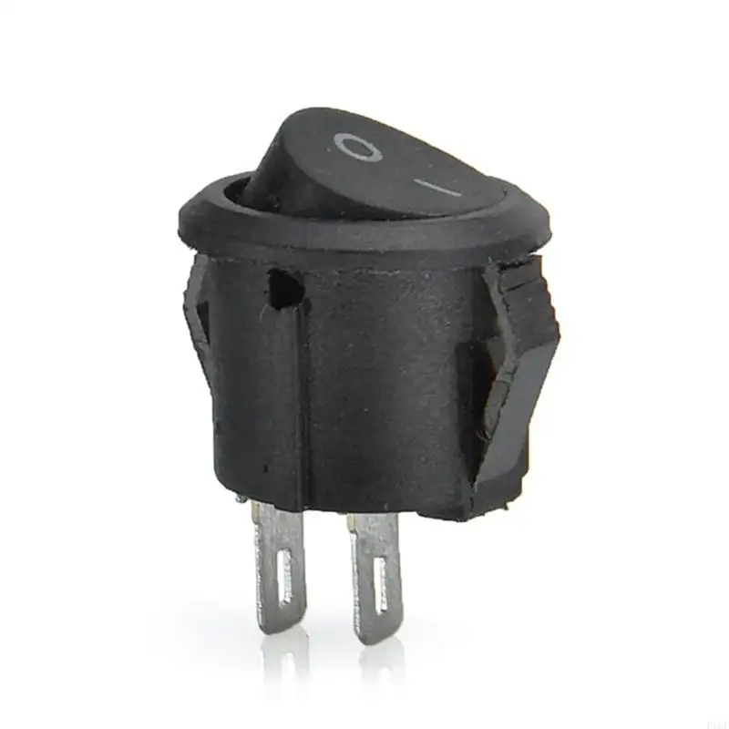 F1CF 10Pcs Rocker Switch Toggle 12V Led Light Car Auto Boat Round ON/OFF SPST Switch
