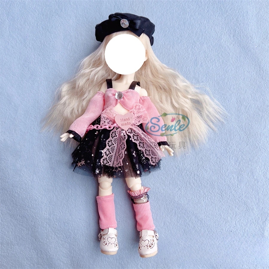 30cm BJD Doll Clothing Doll Dress Dress Doll's Clothes Accessories Girls DIY Dress Up Toy (No Dolls,No Shoes)