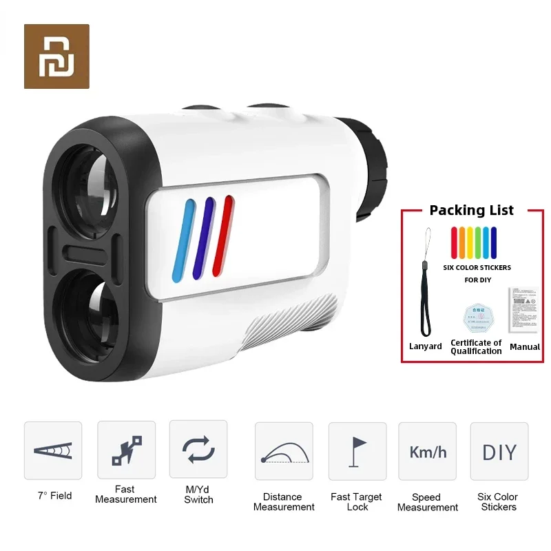 

Youpin MiLESEEY Laser Rangefinder Digital Ruler Golf PF2E 600M PF210 Golf Laser Ruler Distanc Professional Laser Range Finder