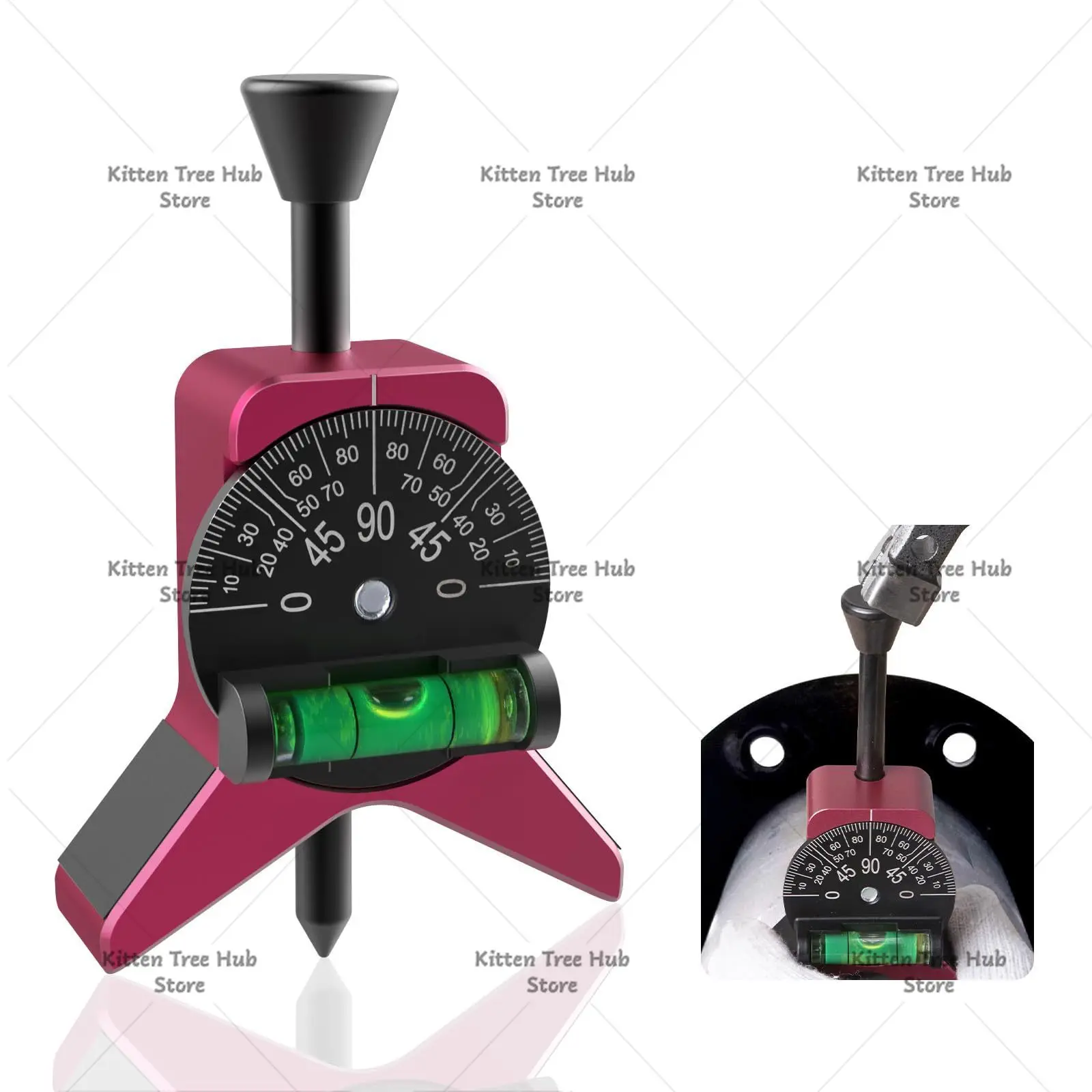 Magnetic Pipe Locator with Positioning Head, Plumbing Tool for Pipe Finding