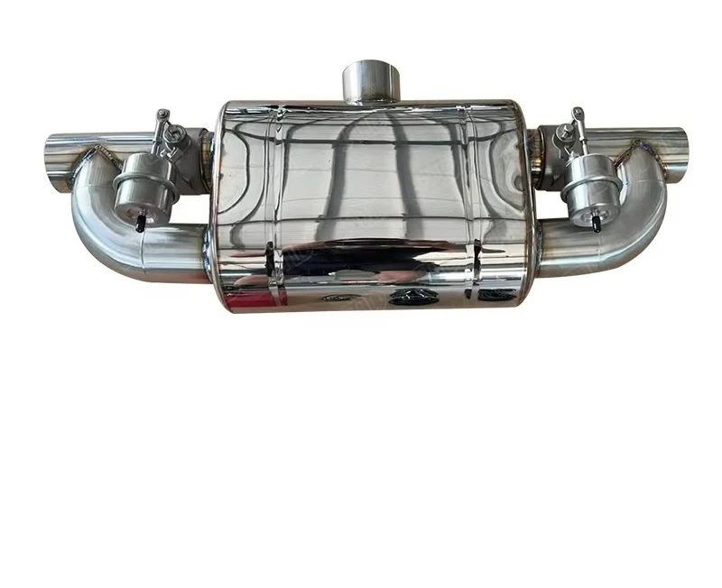 63mm/76mm Dual Valve Exhaust Muffler with Remote Controller - 304SS  Sound System for Car Upgrade