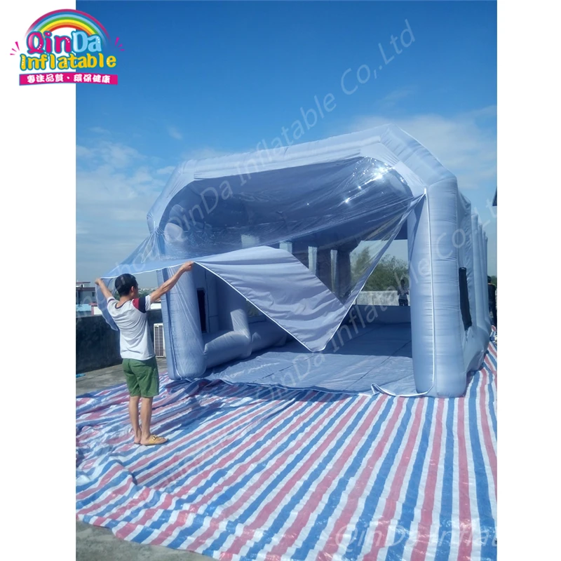 10m*5m*3.5m Portable Paint Booths,Used Spray Booth For Sale,Puzzle Inflatable Spray Booth For Car Painting