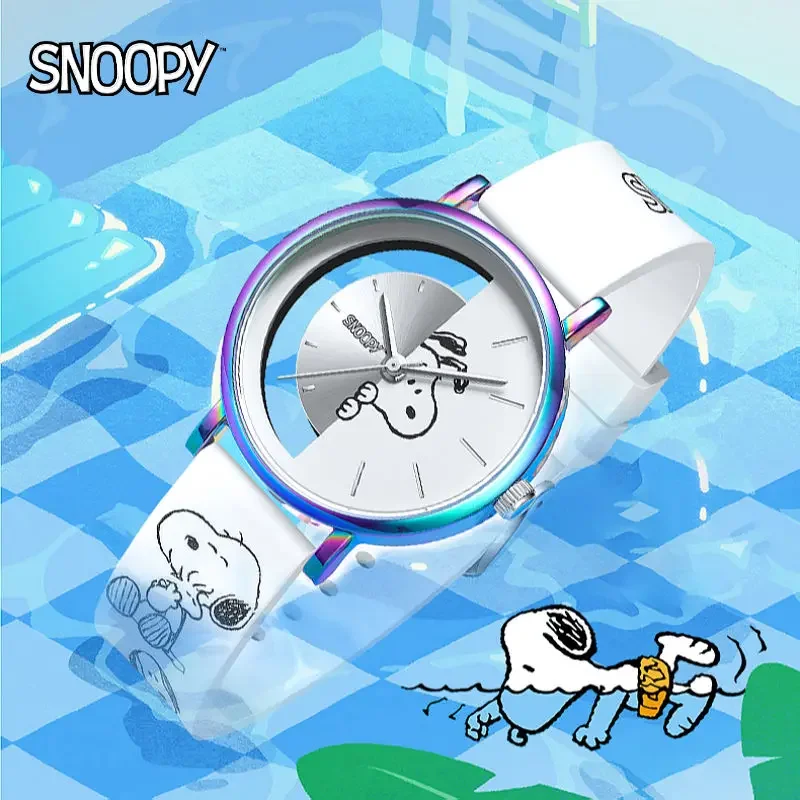 Original Snoopy Cartoon Luminous Waterproof Watches