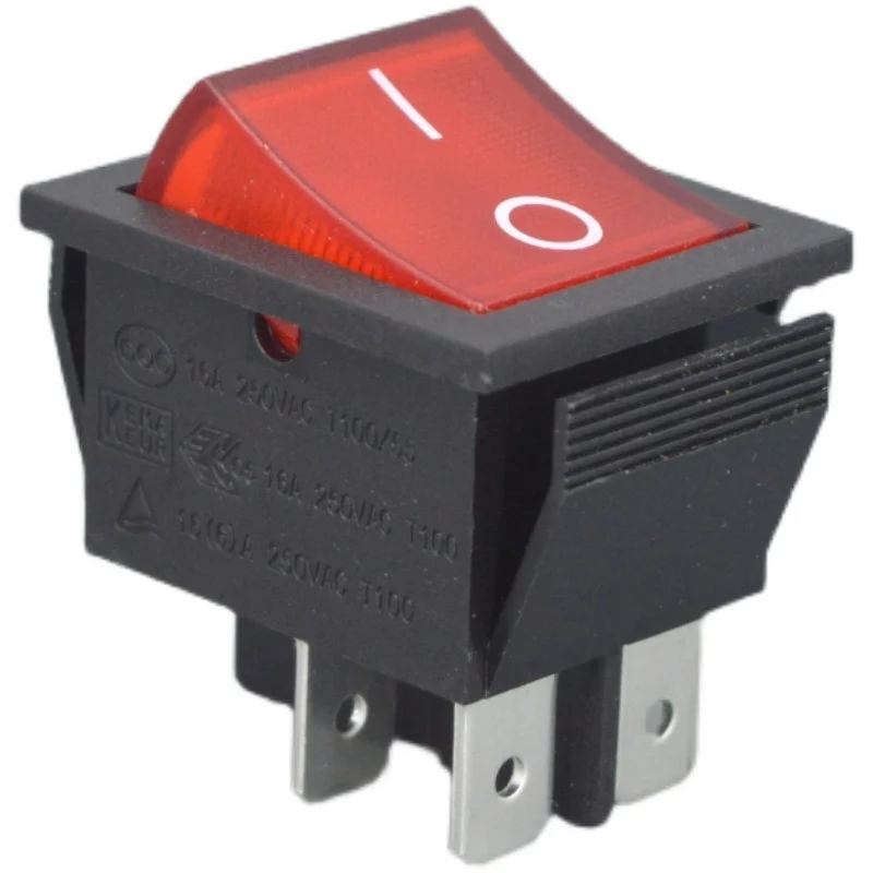 Uniteelec- Soken RK1-01 16A 250V Good Quality  ON-OFF Rocker Switch