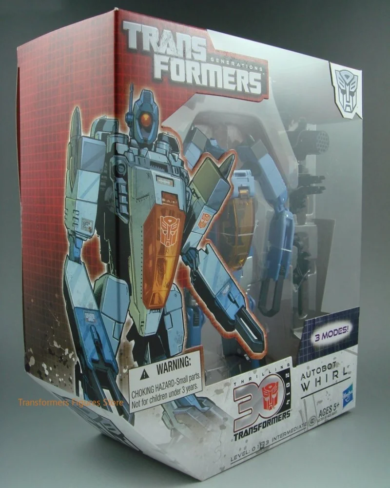 En Stock Transformers 30 ° Aniversario Whirl Movie Figuras de acción Muñecas Transformadoras Modelos de personajes Regalos navideños de Viernes Negras