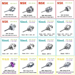 Multi-types Dental Cartridge Rotor TA-96 TE-98 Ceramic Bearing Rotor SinoL High Speed Air Turbine Handpiece Repair Spare Parts